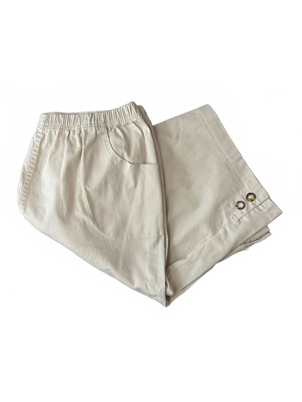Croft and Barrow Women's NEW The Classic Skimmer Pants Size 2X Cropped Casual